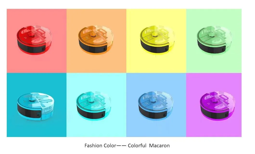 Farebný čistiaci robot